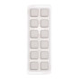 Форма для льоду ARDESTO Fresh, 26х9.5х3.5см, силікон, пластик, бежевий (AR3595BE)