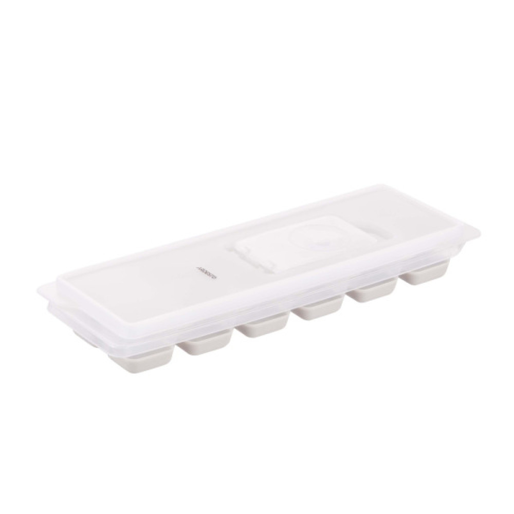 Форма для льоду ARDESTO Fresh, 26х9.5х3.5см, силікон, пластик, бежевий (AR3595BE)