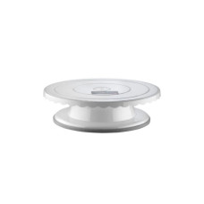 Тортівниця Bora Plastik поворотна d-27 см біла (BO390WH)