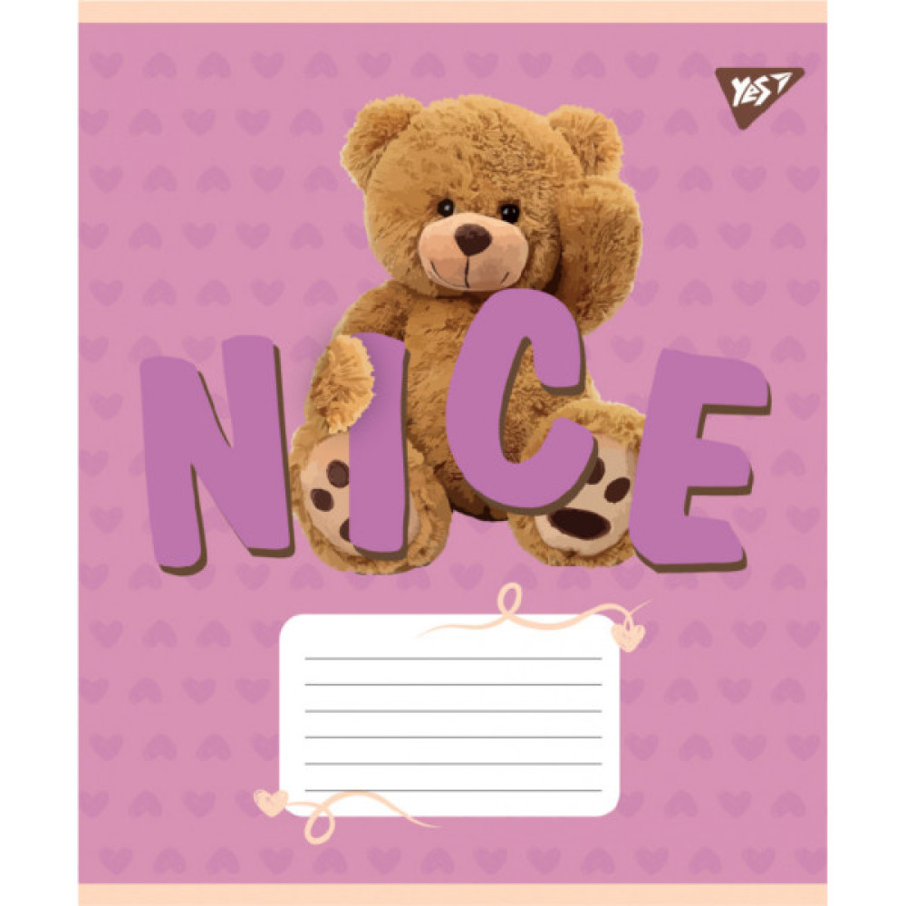 Зошит Yes You are cute А5 24 аркушів клітинка (767896)