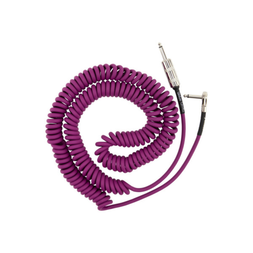 Інструментальний кабель Fender Cables Jimi Hendrix Voodoo Child 30' Coil Purple (301777)