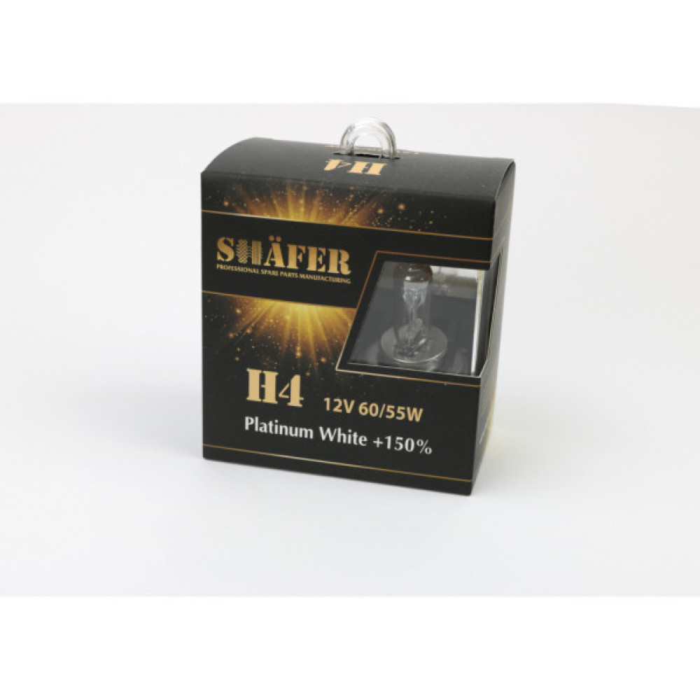 Автолампа SHAFER H412V60/55WPlatinumWhite+150 (SL3004P)
