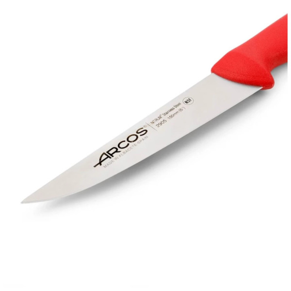Кухонний ніж Arcos серія "2900" 150 мм червоний (290522)