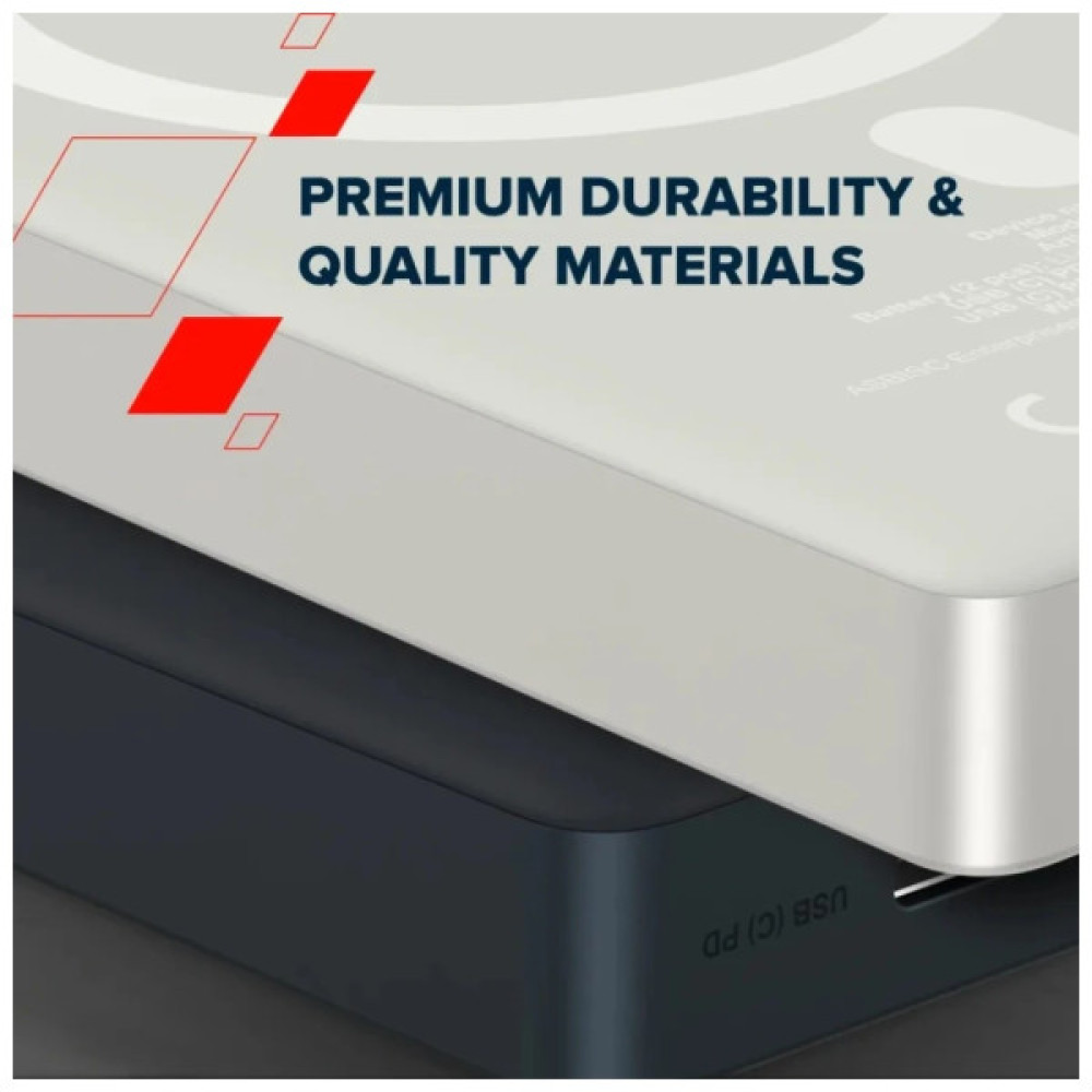 Батарея універсальна Canyon 10000mAh OnPower 511 PD20W Magnetic wireless MagSafe Grey (CNS-CPB511G)