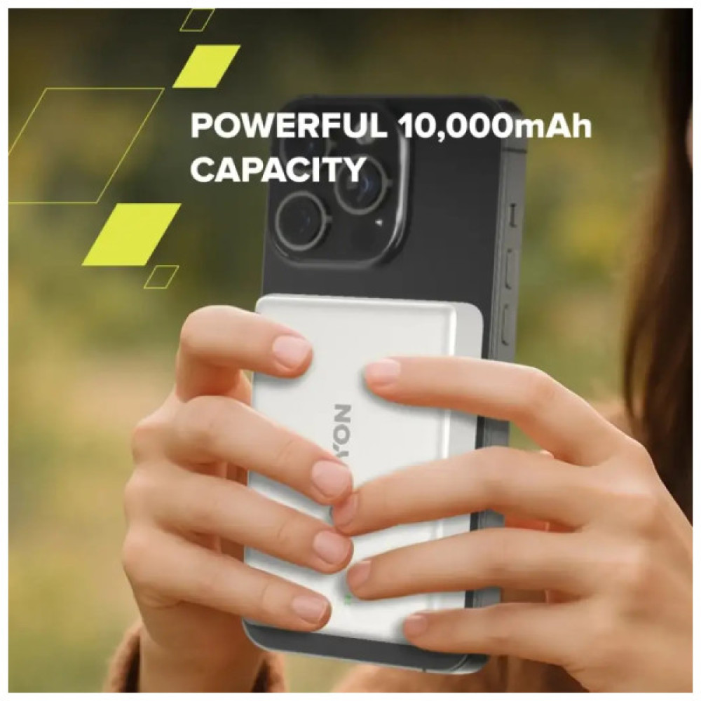 Батарея універсальна Canyon 10000mAh OnPower 511 PD20W Magnetic wireless MagSafe Grey (CNS-CPB511G)