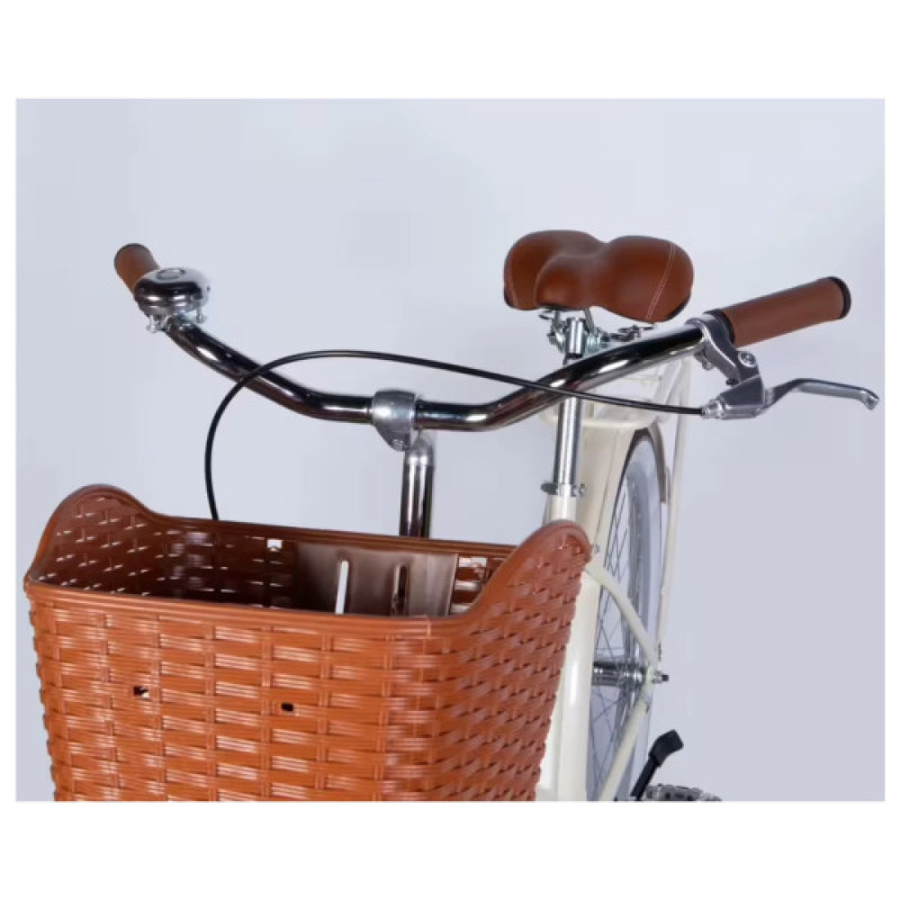 Велосипед Dorozhnik 26" LUX Velosteel рама-17" ST 2026 слонова кістка (OPS-D-26-365)