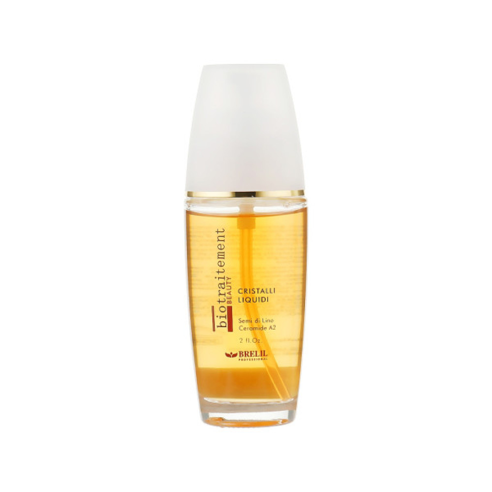 Сироватка для волосся Brelil Bio Traitement Beauty Рідкі кристали з ефектом блиску 60 мл (8011935051205)