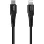 Дата кабель USB-C to Lightning 1.2m MFI Black Canyon (CNS-MFIC4B) Дата кабель USB-C to Lightning 1.2m MFI Black Canyon (CNS-MFIC4B)