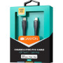 Дата кабель USB-C to Lightning 1.2m MFI Black Canyon (CNS-MFIC4B) Дата кабель USB-C to Lightning 1.2m MFI Black Canyon (CNS-MFIC4B)