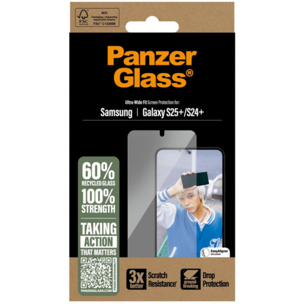 Скло захисне PANZERGLASS Samsung Galaxy S25 Plus Ultra-Wide Fit (PG_PGRNUWFG37942) Скло захисне PANZERGLASS Samsung Galaxy S25 Plus Ultra-Wide Fit (PG_PGRNUWFG37942)