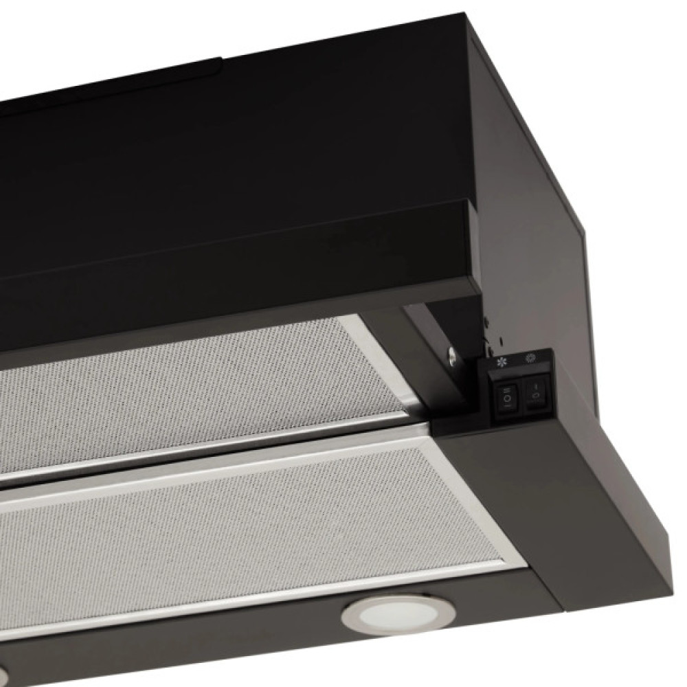 Витяжка кухонна Eleyus LOTUS 1200 60 BL