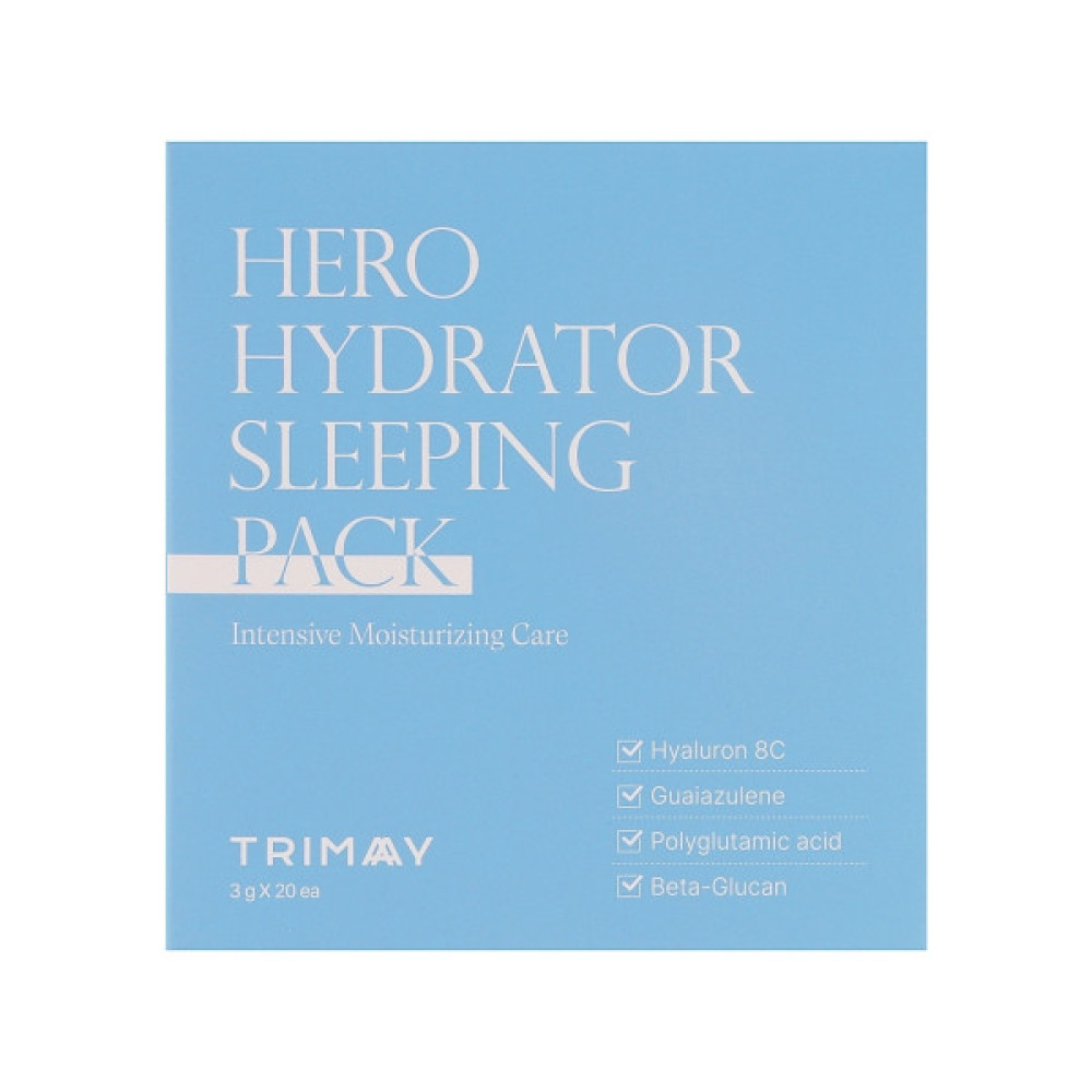 Маска для обличчя Trimay Hero Hydrator Sleeping Pack 20 х 3 г (8809822540600)