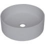 Раковина Deante Silia, граніт, кругла, без крила, диаметр 360х105мм, чаша - 1, накладна, сірий