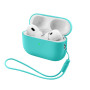 Чохол для навушників Armorstandart Silicone Case with straps For Apple AirPods Pro 3 Mint (ARM91282)