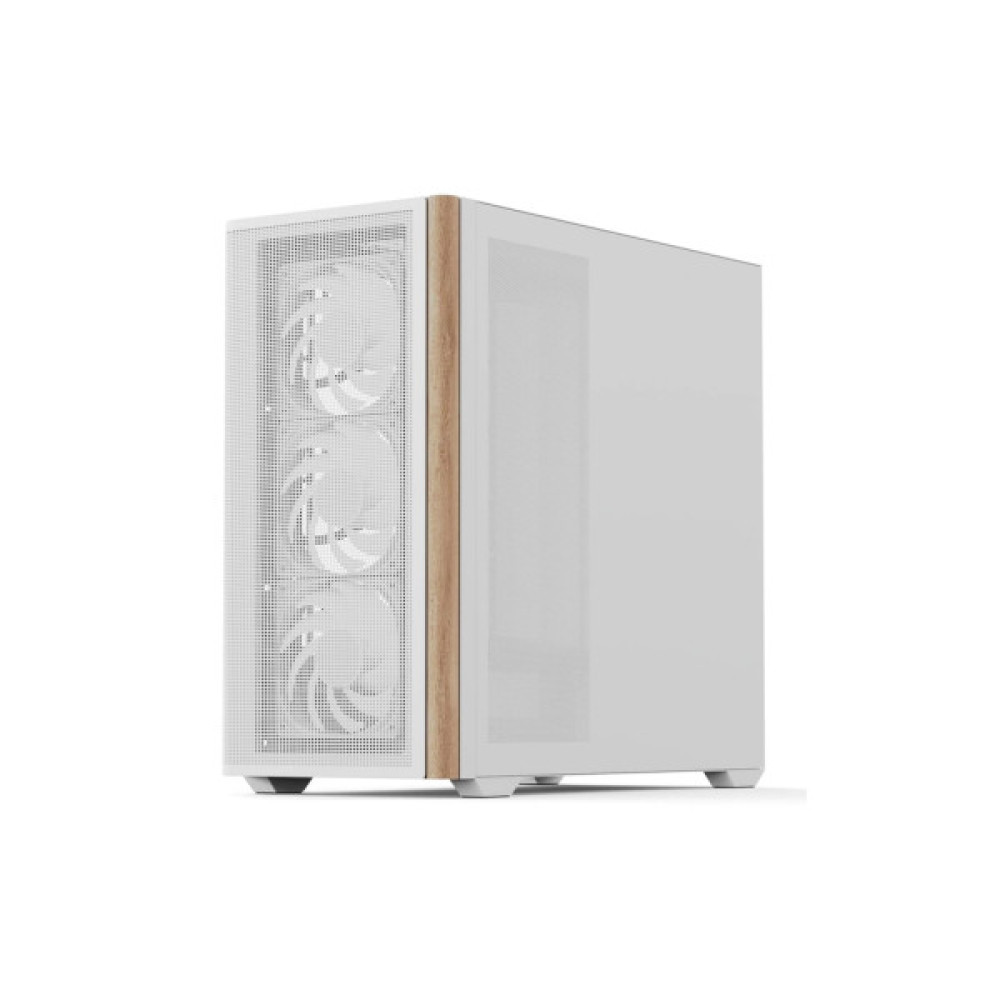 Корпус для ПК AeroCool D301A-G-WT-v2 White (ACCS-DS03043.21)