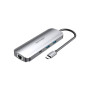 Концентратор Vention USB3.1 Type-C --> HDMI/USB 3.0x2/RJ45/USB-C/SD/TF/TRRS 3.5mm (TOMHB) Концентратор Vention USB3.1 Type-C --> HDMI/USB 3.0x2/RJ45/USB-C/SD/TF/TRRS 3.5mm (TOMHB)