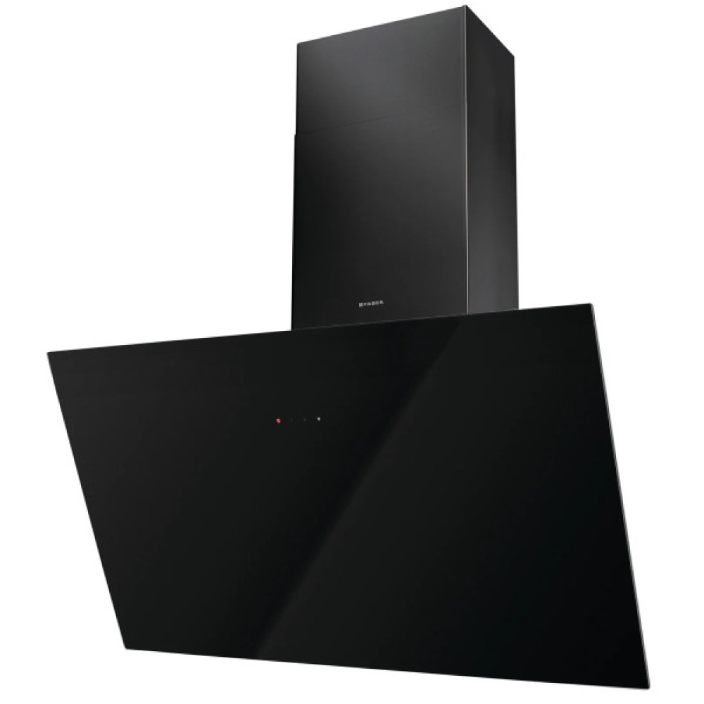 Витяжка Faber похила, 80см, 1169м.куб/год, Tweet Ev8 Led Bk A80, чорний