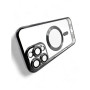 Чохол до мобільного телефона BeCover TPU Chrome Case (MagSafe) для Apple iPhone 16 Pro Black (712080) Чохол до мобільного телефона BeCover TPU Chrome Case (MagSafe) для Apple iPhone 16 Pro Black (712080)