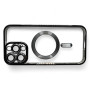 Чохол до мобільного телефона BeCover TPU Chrome Case (MagSafe) для Apple iPhone 16 Pro Black (712080) Чохол до мобільного телефона BeCover TPU Chrome Case (MagSafe) для Apple iPhone 16 Pro Black (712080)