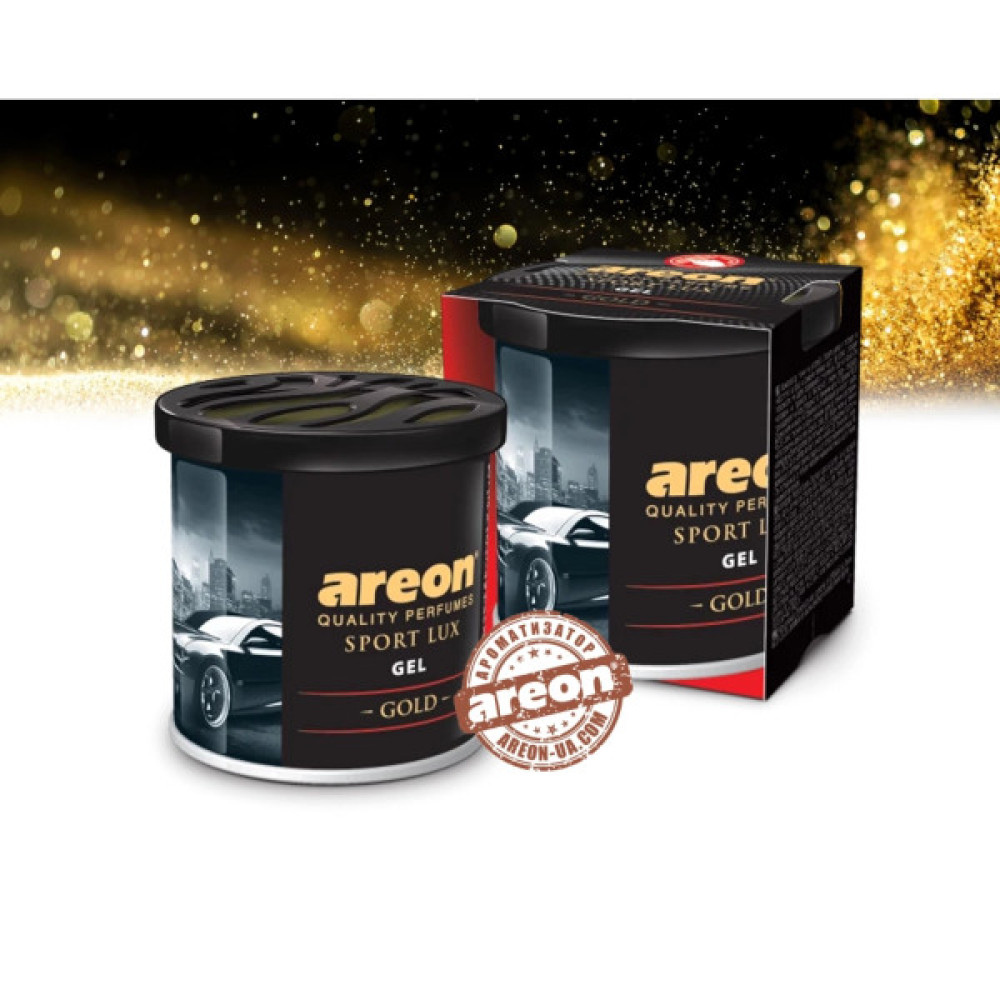 Ароматизатор для автомобіля Areon Sport Lux Gold (85026)
