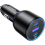 Зарядний пристрій Ugreen 3xUSB 130W (2xUSB-C+USB-A) QC 3.0 black (CD293) (90413) Зарядний пристрій Ugreen 3xUSB 130W (2xUSB-C+USB-A) QC 3.0 black (CD293) (90413)