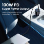 Зарядний пристрій Ugreen 3xUSB 130W (2xUSB-C+USB-A) QC 3.0 black (CD293) (90413) Зарядний пристрій Ugreen 3xUSB 130W (2xUSB-C+USB-A) QC 3.0 black (CD293) (90413)