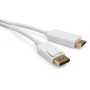 Кабель мультимедійний DisplayPort M to HDMI M 1.8m Vinga (VCPDPHDMI1.8WH) Кабель мультимедійний DisplayPort M to HDMI M 1.8m Vinga (VCPDPHDMI1.8WH)