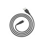 Дата кабель USB 2.0 AM to Lightning 1.2m 2.4A TPE C3-02 Black Acefast (6974316280828) Дата кабель USB 2.0 AM to Lightning 1.2m 2.4A TPE C3-02 Black Acefast (6974316280828)
