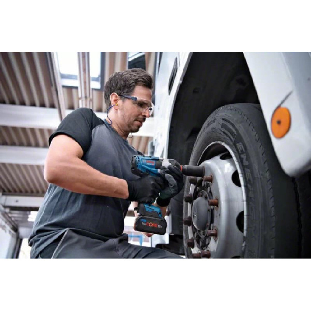 Гайковерт ударний акумуляторний Bosch Professional GDS 18V-1050 H 18В 2x5А·год 1050/1700Нм до 1750об/хв квадрат 3/4" GAL1880 L-Box 2.9кг