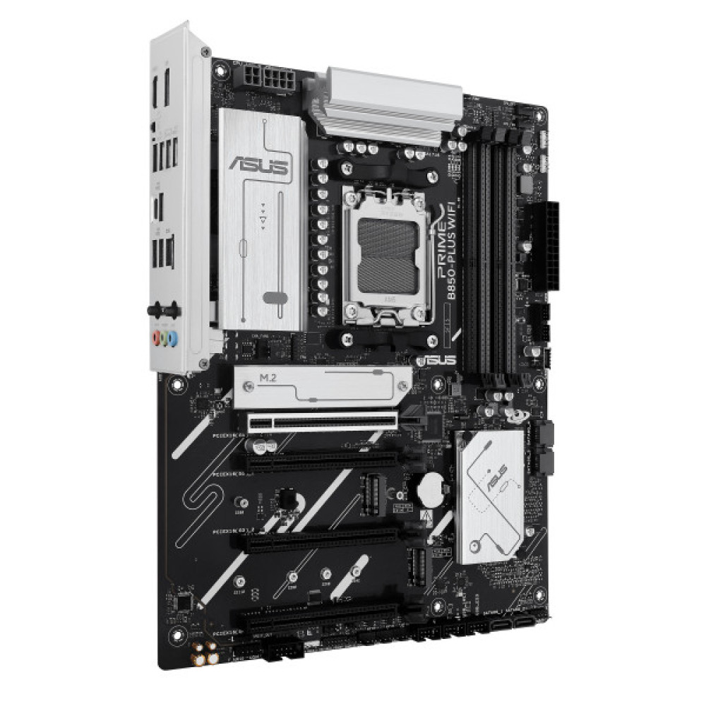 Материнcька плата ASUS PRIME B850-PLUS WIFI sAM5 B850 4xDDR5 M.2 HDMI DP WiFi BT ATX