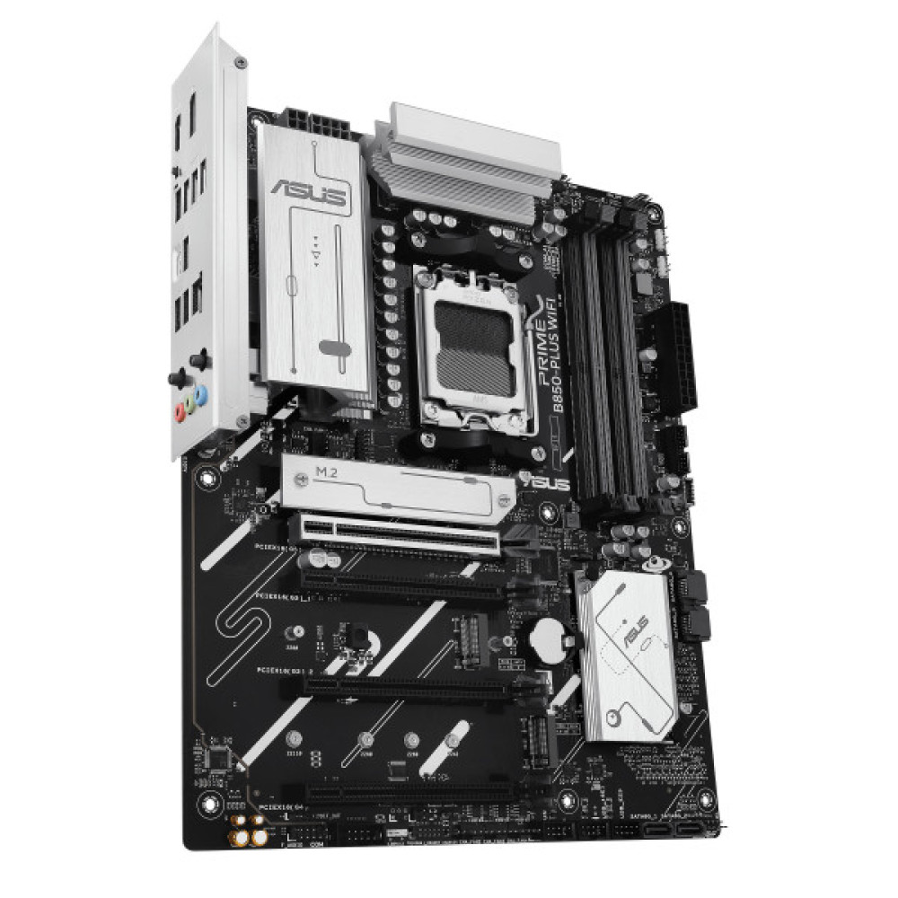 Материнcька плата ASUS PRIME B850-PLUS WIFI sAM5 B850 4xDDR5 M.2 HDMI DP WiFi BT ATX