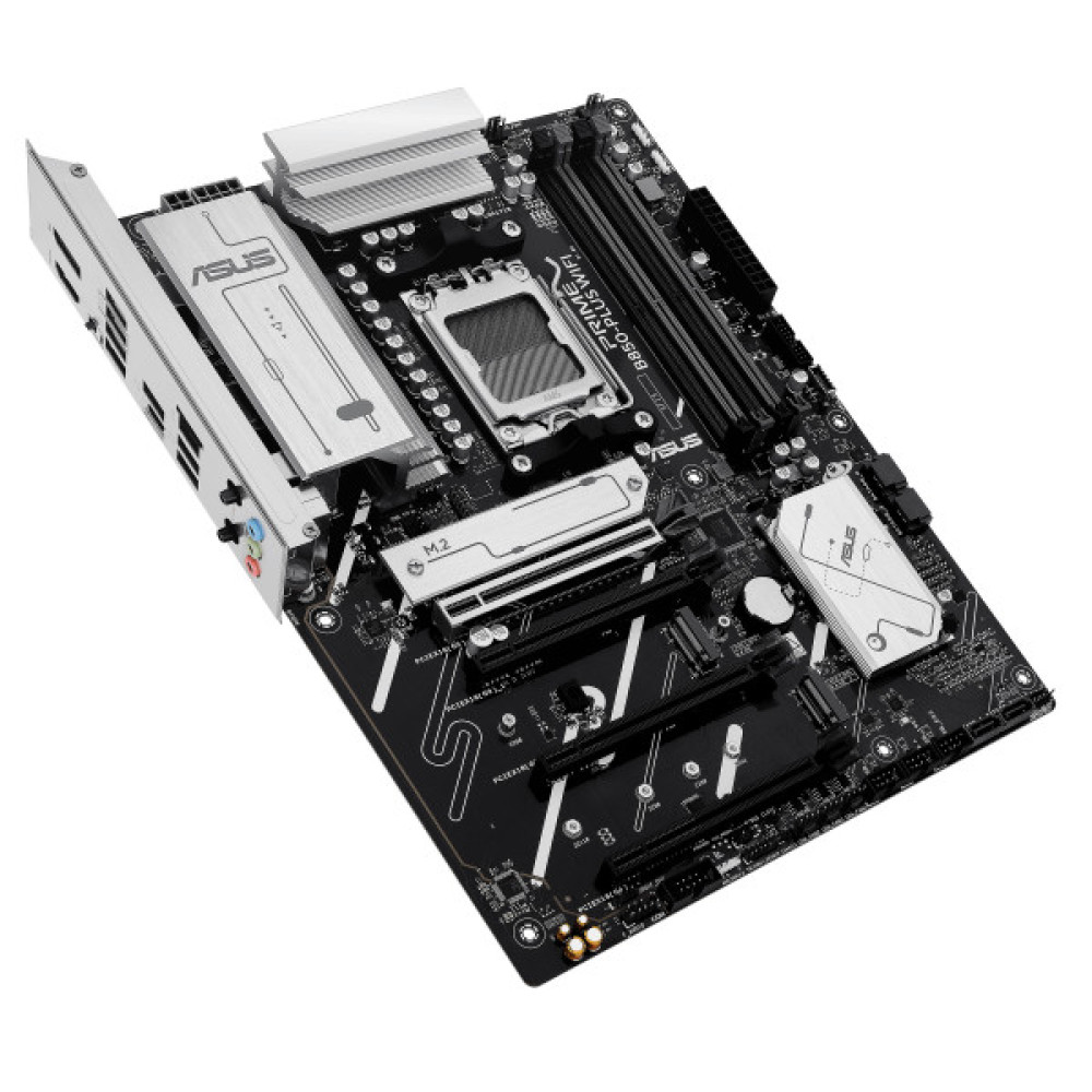 Материнcька плата ASUS PRIME B850-PLUS WIFI sAM5 B850 4xDDR5 M.2 HDMI DP WiFi BT ATX