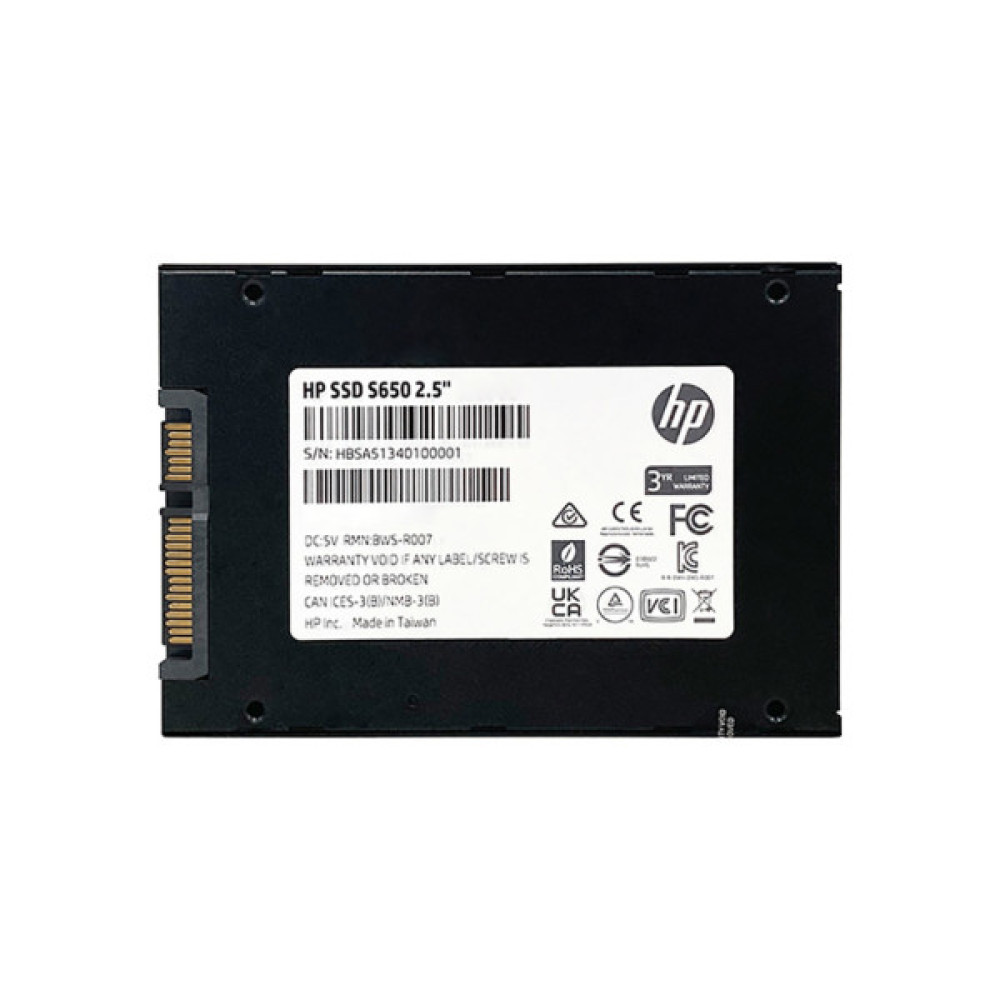 Накопичувач SSD 2.5" 240GB S650 HP (345M8AA)