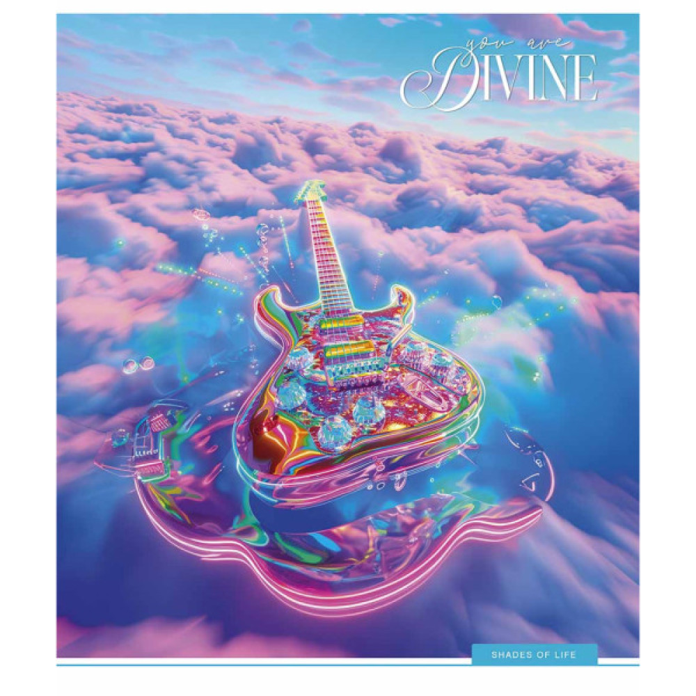 Зошит Школярик Fantasy life 48 аркушів клітинка (048-3475K)