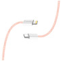 Дата кабель USB-C to Lightning 1.0m 27W pink ColorWay (CW-CBPDCL061-P)