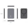 Батарея універсальна Vinga 5000 mAh 20W/15W Wireless (VPBB520WL)