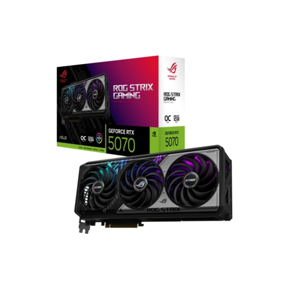 Відеокарта ASUS GeForce RTX5070 12Gb ROG STRIX GAMING OC (ROG-STRIX-RTX5070-O12G-GAMING)