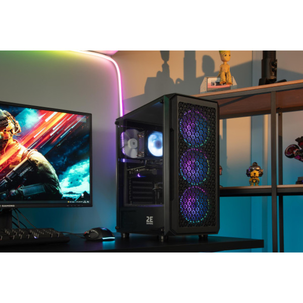 Комп’ютер персональний 2E Complex Gaming AMD R5-5600, 16Gb, F1TB, NVD3060-8, B550, G338, 600W, FreeDos