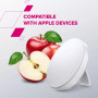 Зарядний пристрій Canyon wireless charger WS-105 15W Qi2 White (CNS-WCS105W)