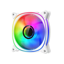 Корпусний вентилятор 2E GAMING Air Cool X Fan ACF120XB-ARGB, 120мм, 1200rpm, 3pin, 3pin +5VARGB, 20,4dBa, білий