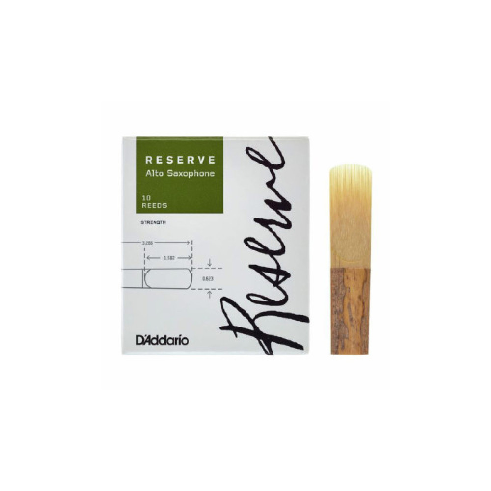 Тростина для саксофона D'Addario Reserve - Alto Sax #3.0+ - 10 Box (DJR10305)
