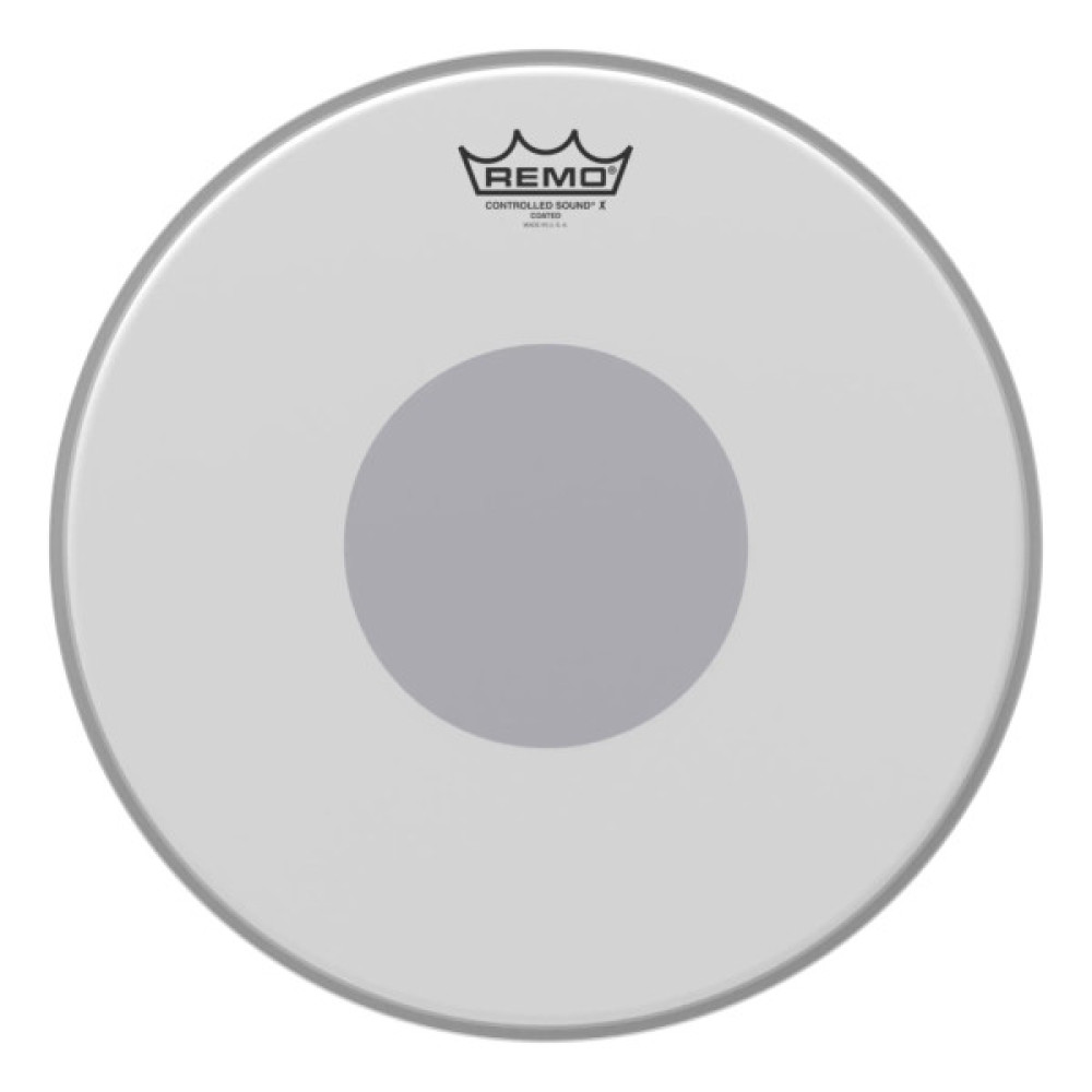 Пластик для барабана Remo Controlled Sound 14" Coated Bottom Black Dot (22142)