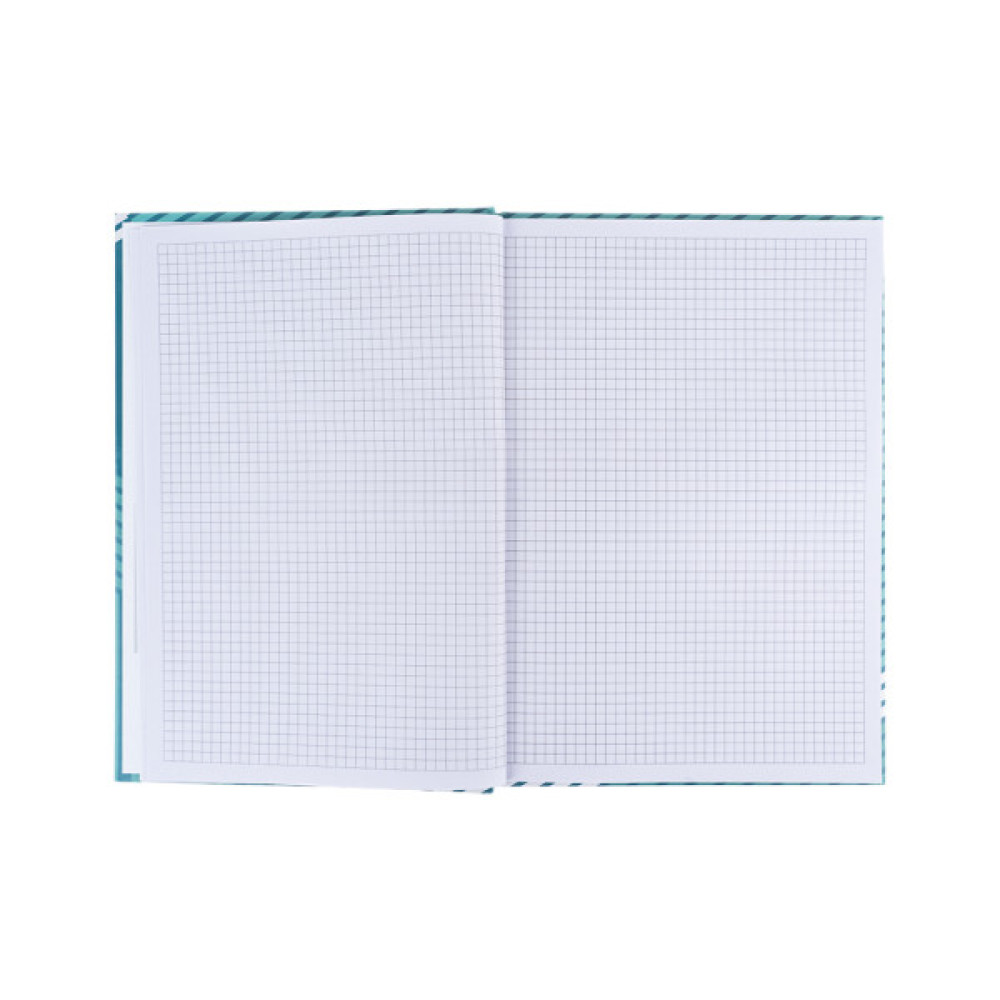 Книга записна Axent Lines А4, 96 аркушів, клітинка, зелена (8422-582-A)