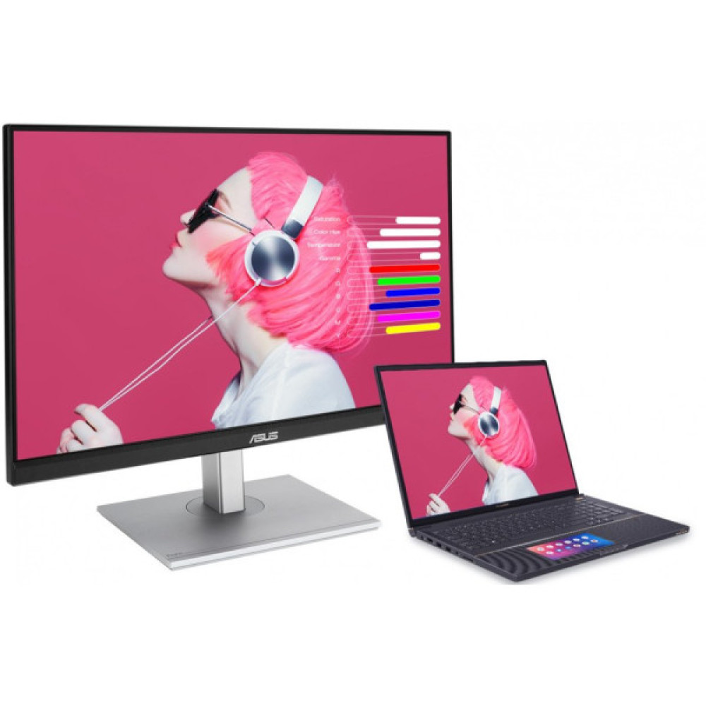 Монітор Asus 27" ProArt PA278CGV 2xHDMI, DP, USB-C, 4xUSB, MM, IPS, 2560x1440, 144Hz, 5ms, sRGB 100%, AdaptiveSync, Pivot, HDR400