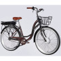 Електровелосипед Dorozhnik 26" eAQUAMARINE BH рама-17" 36B 13А*г 500Вт 2026 сірий (ELB-D-26-316)