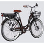 Електровелосипед Dorozhnik 26" eAQUAMARINE BH рама-17" 36B 13А*г 500Вт 2026 сірий (ELB-D-26-316)