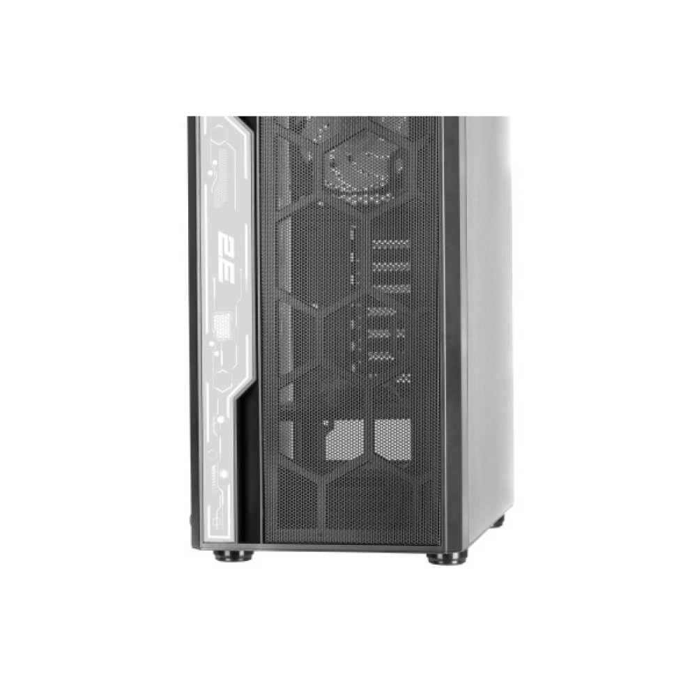 Корпус 2E GAMING Spero G2052 без БЖ 2xUSB3.0, 1xUSB2.0, 1x120мм ARGB, 2x120мм, VGA 345мм, LCS ready, TG Side Panel, ATX, чорний