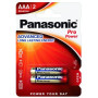 Батарейка Panasonic AAA LR03 Pro Power * 2 (LR03XEG/2BP) Батарейка Panasonic AAA LR03 Pro Power * 2 (LR03XEG/2BP)