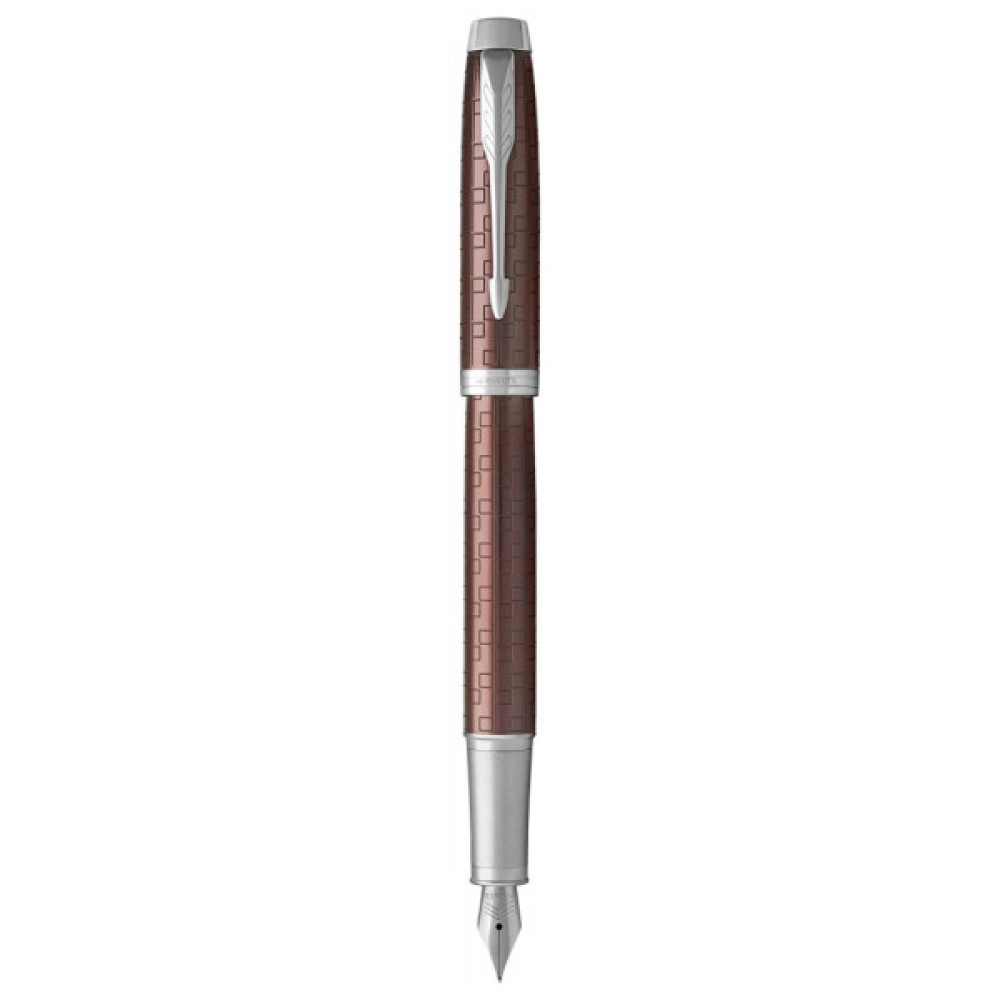 Ручка пір'яна Parker IM 17 Premium Brown CT  FP F (24 511)