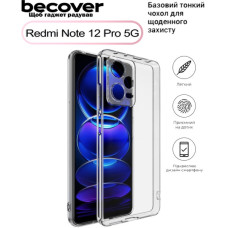 Чохол до мобільного телефона BeCover Xiaomi Redmi Note 12 Pro 5G Transparancy (708813) Чохол до мобільного телефона BeCover Xiaomi Redmi Note 12 Pro 5G Transparancy (708813)